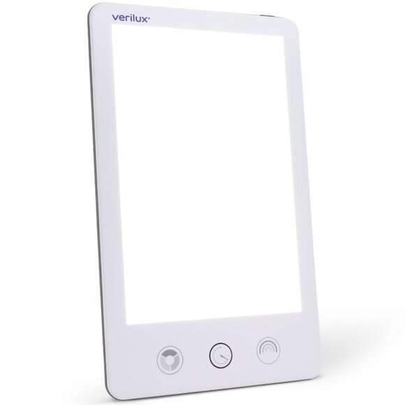 Verilux HappyLight Luxe Touch Light Therapy Makeup Desk Lamp - White - Picture 7 of 16